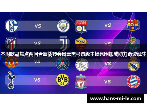 本周欧冠焦点两回合鏖战转会风云黑马晋级主场氛围加成助力奇迹诞生